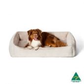 Snooza Orthopaedic Snuggler Dog Bed - Cashmere