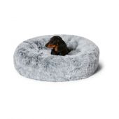 Snooza Calming Cuddler Dog Bed - Silver Fox