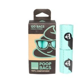 FuzzYard Compostable Dog Poop Bags (120 bags)
