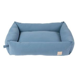 FuzzYard Life Cotton Dog Bed - French Blue