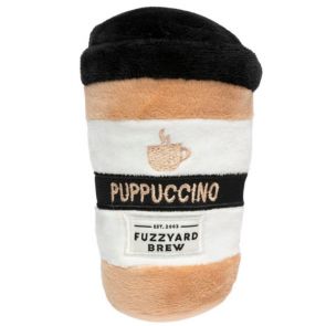 FuzzYard Take Away Coffee Plush Dog Toy