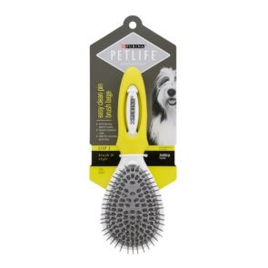 Purina Petlife Professional Easy Clean Pin Brush - Small