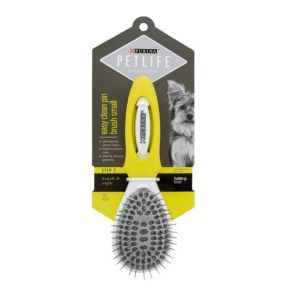 Purina Petlife Professional Easy Clean Pin Brush - Small